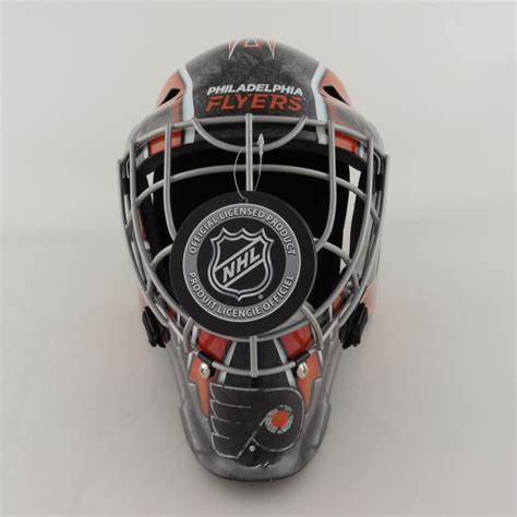 Carter Hart Signed Flyers Full-Size Goalie Mask (Fanatics Hologram ...