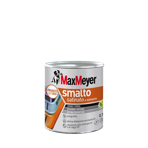 Smalto A Solvente Maxmeyer Satinato L Bianco Obi