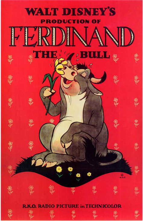 Ferdinand the Bull Movie Posters From Movie Poster Shop