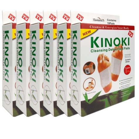 Kinoki Kit 50 A 80 Adesivos Eliminador De Toxinas Detox Natural Para