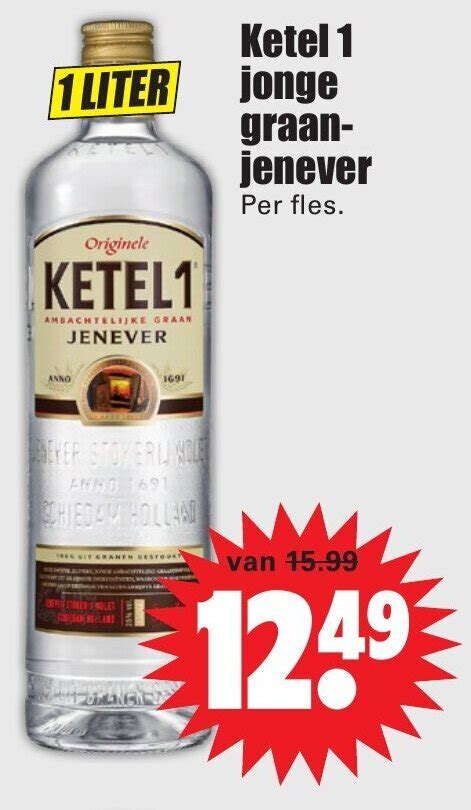 Ketel Jonge Graanjenever L Aanbieding Bij Dirk