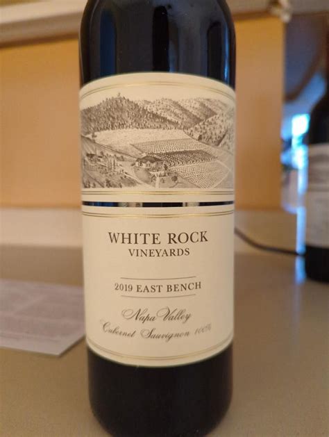 2019 White Rock Vineyards Cabernet Sauvignon East Bench Usa