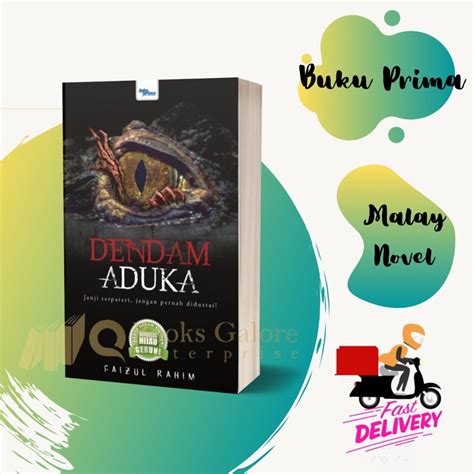 Novel Seram Dendam Aduka Penulis Faizul Rahim Penerbit Buku