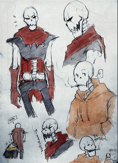 Underfell Papyrus Underswap Papyrus And Underfell Sans Artist