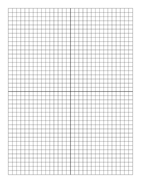 Free Printable Blank Graph Paper Pdf Printerfriendly Intended For