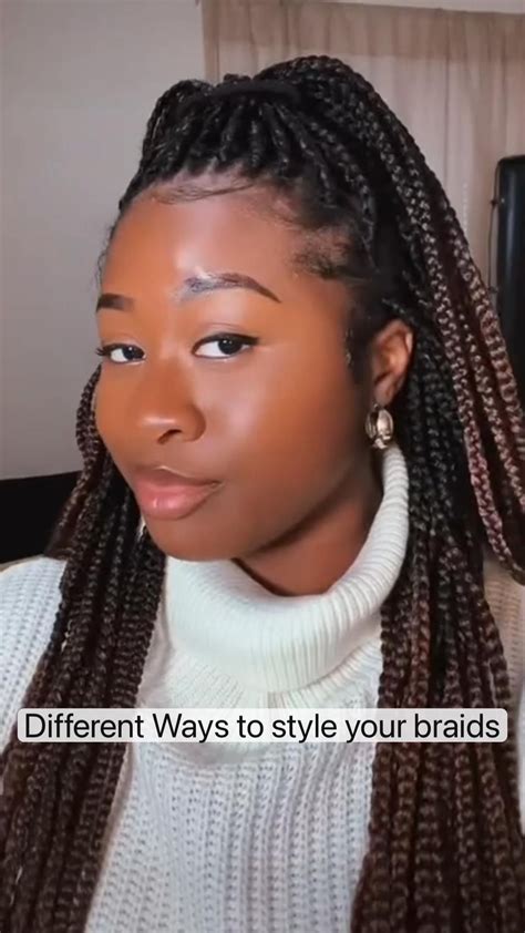 Different Ways To Style Your Braids Artofit