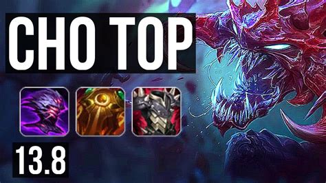 Chogath Vs Dr Mundo Top 829 400 Games Dominating Rank 13