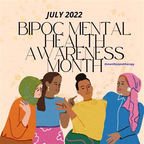 Happy Bipoc Mental Health Awareness Month