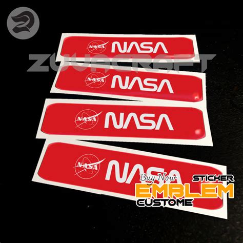 Stiker Motor Honda Emblem Timbul Esp D Logo Nasa Box Filter Vario Beat