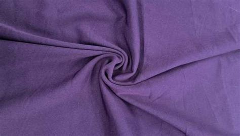 Washable Plain Purple Inch Lycra Fabric With Gsm For Garments