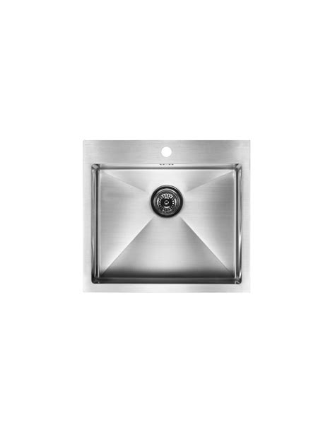 Zen15 500 I F Kitchen Sink 1810 Zenuno Single Bowl Sink 1 2mm Thick Stainless Steel Zu 50 If