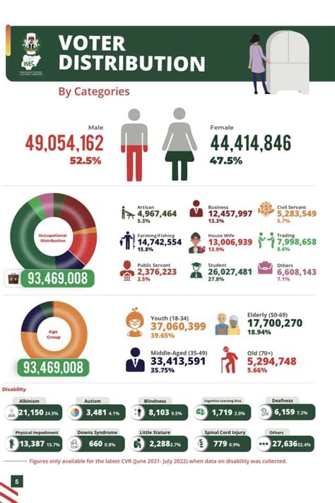 2023 Polls Youth Population Tops Age Distribution Chart As Inec