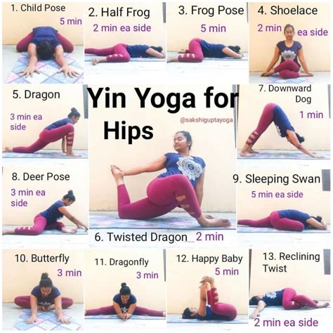 Yin Yoga Sequence Hips