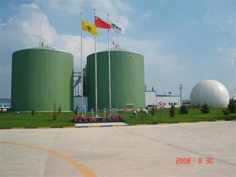 1000m3 Kithcen Sewage Waste Treatment Plant With Cstr Biodigester