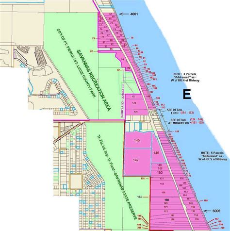 Town Of Indian River Ridge Map Sector E