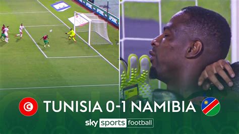 Namibia Make HISTORY With Their First AFCON Win Tunisia 0 1