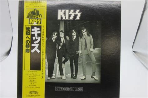 【やや傷や汚れあり】【帯付】kissキッス「dressed To Kill地獄への接吻」lp（12インチ）casablanca