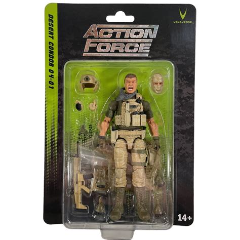 Valaverse Action Force Series 4 Desert Condor 6 Action Figure