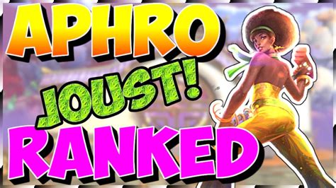 Aphrodite Ranked Joust Smite Season 8 Youtube