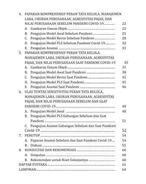 Buku Pengaruh Tata Kelola Perusahaan Manajemen Laba