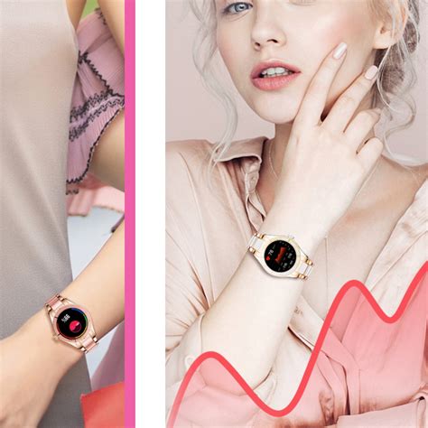 Rubicon Smarub Smartwatch Rnce R Owe Z Oto Bia Y Zegarek Net