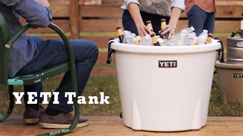 Yeti Tank Cooler Not Your Ordinary Ice Bucket Youtube