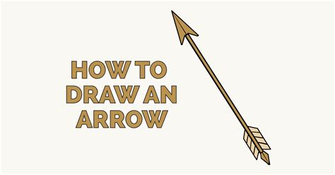 How To Draw An Arrow Really Easy Drawing Tutorial