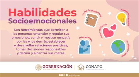 Habilidades Socioemocionales ¿cómo Fomentarlas En El Aula Consejo Nacional De Población