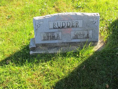 Ralph Willis Rudder Find A Grave Memorial