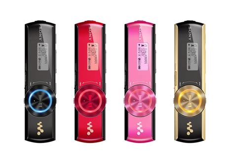 Sony Unveils Nwz B170 Series Of Walkman Mp3 Players