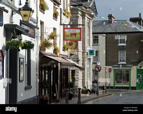 Market Street Ulverston Cumbria England Uk Stock Photo Alamy