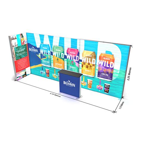 Lightboxes For Exhibitions LED Fabric Lightbox XL Displays