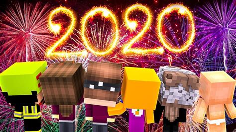 Wir Feiern Silvester Party Mit Freunden In Minecraft Youtube