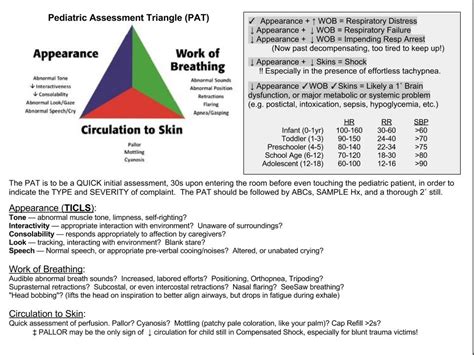 MedicsLearnin.: Pediatric Assessment — PAT