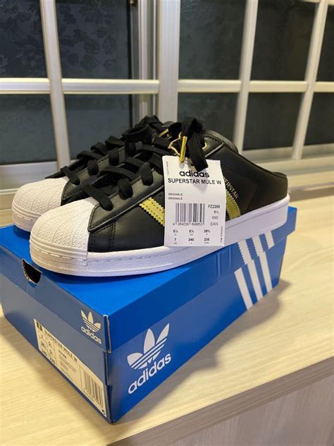 Adidas Superstar Women Mules Women S Fashion Footwear Sneakers On Carousell