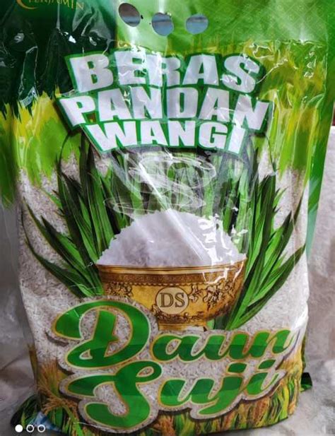 Beras Pandan Wangi Premium Daun Suji 5 Liter Lazada Indonesia