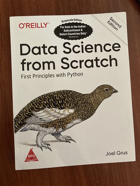 Buy Data Science From Scratch First Principles With Python Second