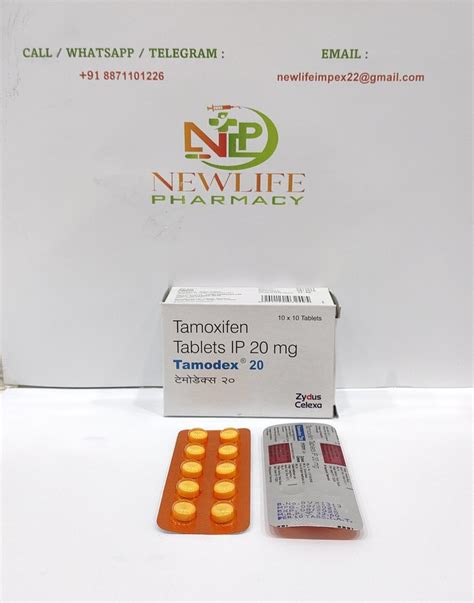 Tamodex Tamoxifen 20mg Tablet At Rs 21 Stripe Anti Cancer Medicines