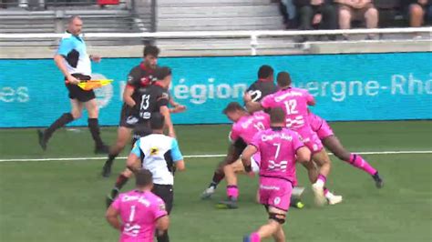 TOP 14 Essai de Fletcher SMITH LOU LOU Rugby Stade Français