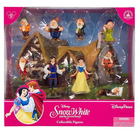 Disney Parks Snow White And Seven Dwarfs Playset Cake Topper New With