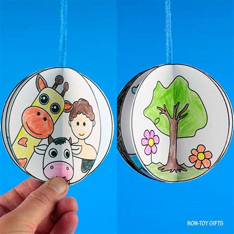 The Creation Story 3D Craft with Template - Non-Toy Gifts