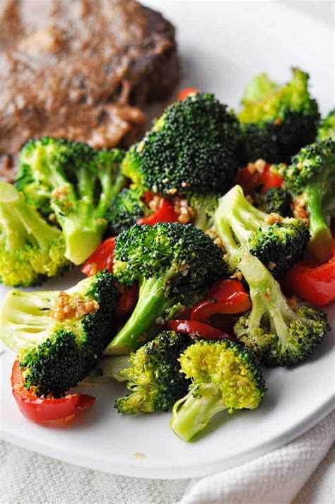 Sauteed Broccoli Recipe With Red Pepper Savory With Soul