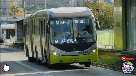 Comil Doppio BRT Articulado Mercedes Benz O 500MA YouTube