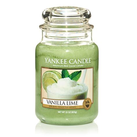 Yankee Candle Vanilla Lime Duftkerze Im Glas Gross