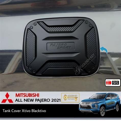 JSL Tank Cover All New Pajero 2021 Tutup Tangki Bensin Xtivo Blacktivo