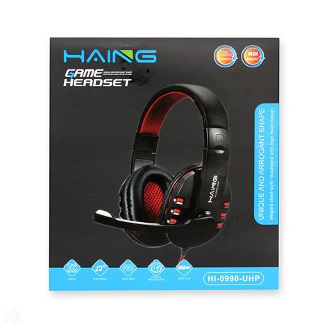 Haing Game Headset Unique And Arrogant Shape HI 0990 UHP In Shama