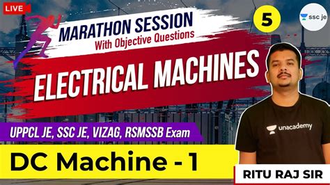 Dc Machine Lec Electrical Machines Marathon Uppcl Je Ssc