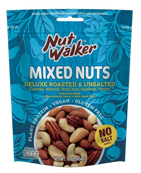 Mixed Nut Deluxe Roasted Unsalted HỖn HỢp HẠt KhÔ Cao CẤp Rang KhÔng