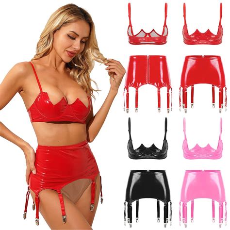 Womens Underwire Open Nipple Bra Sheer Lace Unlined Push Up Cupless Shelf Bra | eBay