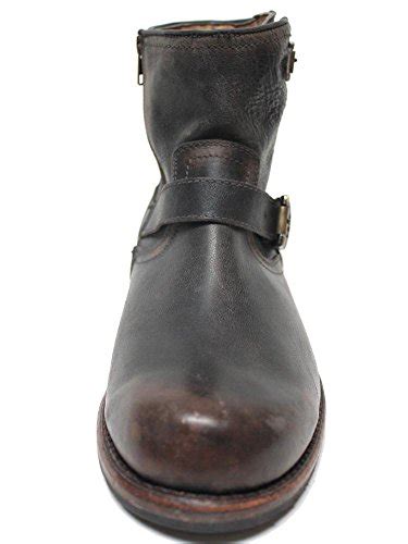 Frye Wayde Engineer Inside Zip Dark Brown Mens Boots 87343 Dbn Brown 9